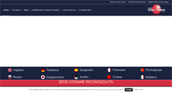 Desktop Screenshot of corsilingue.va.it